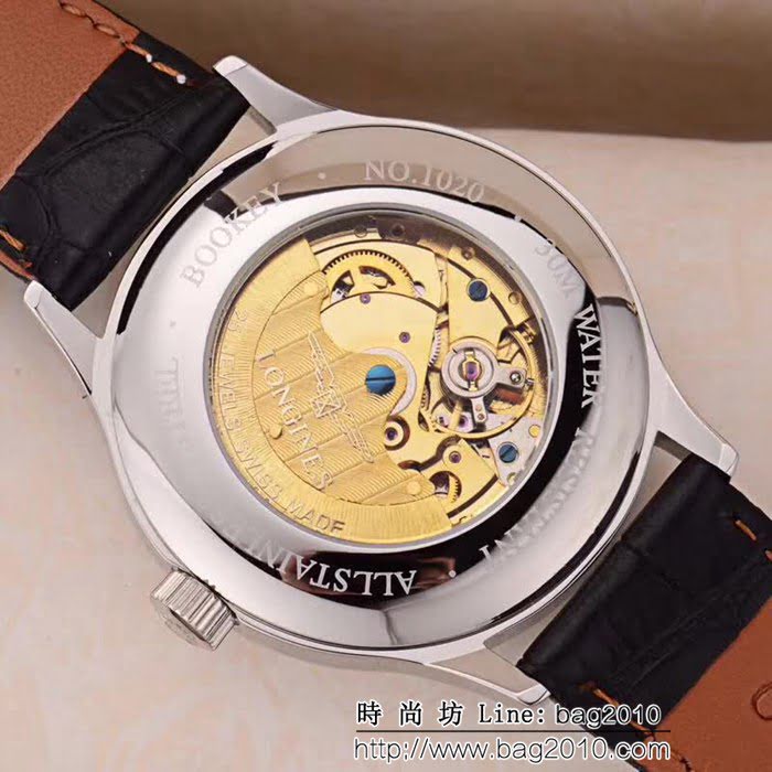 浪琴LONGINES 獨家首發 全自動機械精品男士腕表 WSS1210